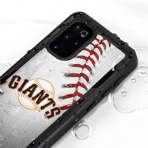 MLB San Francisco Giants Game Ball Galaxy S20 Plus Waterproof Case