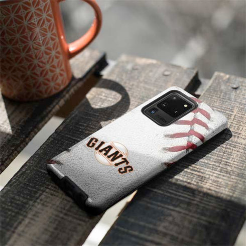 MLB San Francisco Giants Game Ball Galaxy S20 Ultra 5G Pro Case