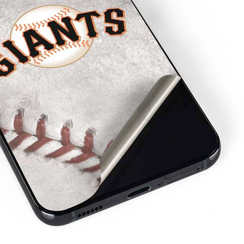 MLB San Francisco Giants Game Ball Galaxy S22 Skin