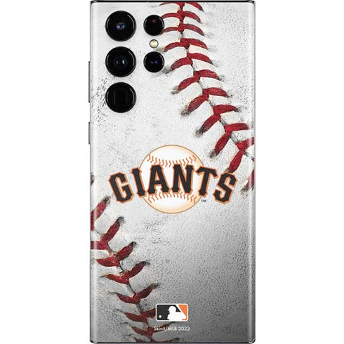 MLB San Francisco Giants Game Ball Galaxy S22 Ultra Skin