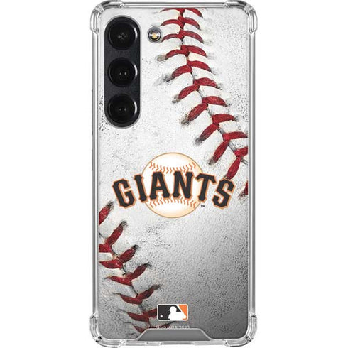 MLB San Francisco Giants Game Ball Galaxy S23 Clear Case