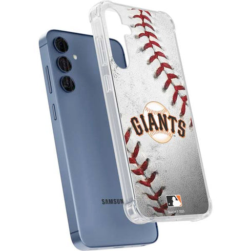 MLB San Francisco Giants Game Ball Galaxy S24 Clear Case