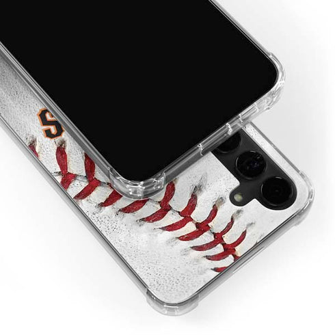 MLB San Francisco Giants Game Ball Galaxy S24 Plus Clear Case