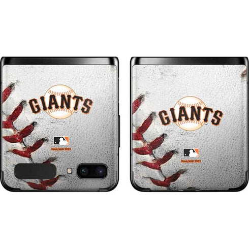 MLB San Francisco Giants Game Ball Galaxy Z Flip Skin