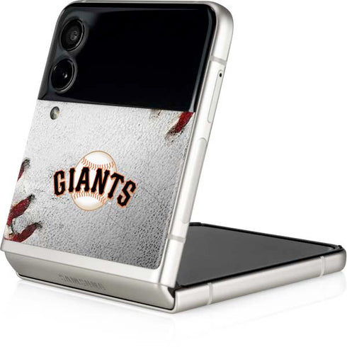 MLB San Francisco Giants Game Ball Galaxy Z Flip3 5G Skin