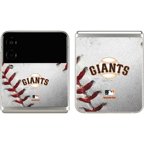MLB San Francisco Giants Game Ball Galaxy Z Flip3 5G Skin