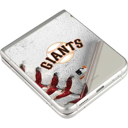 MLB San Francisco Giants Game Ball Galaxy Z Flip3 5G Skin