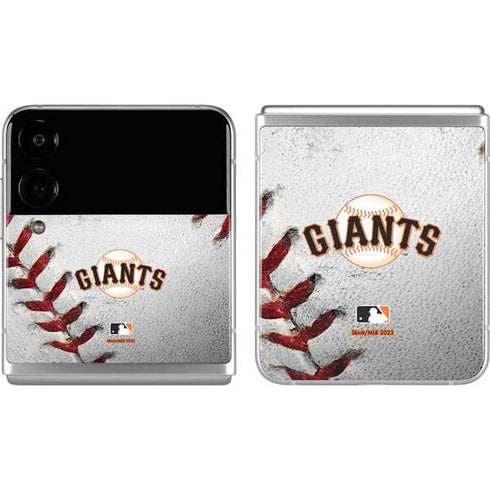 MLB San Francisco Giants Game Ball Galaxy Z Flip4 5G Skin