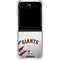 MLB San Francisco Giants Game Ball Galaxy Z Flip5 5G Clear Case