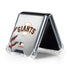 MLB San Francisco Giants Game Ball Galaxy Z Flip5 5G Clear Case