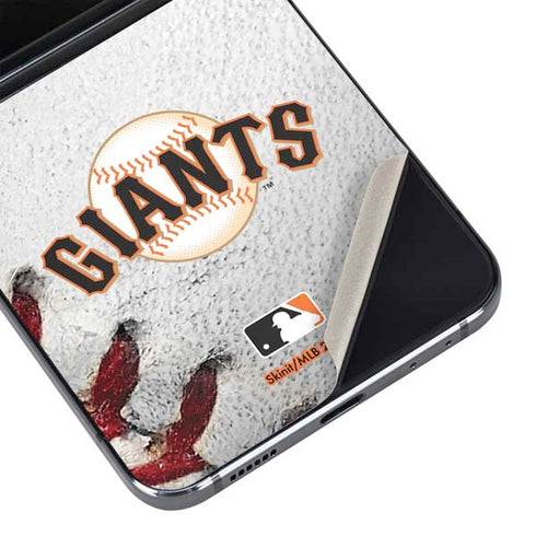 MLB San Francisco Giants Game Ball Galaxy Z Flip5 5G Skin