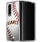 MLB San Francisco Giants Game Ball Galaxy Z Fold4 5G Clear Case