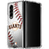 MLB San Francisco Giants Game Ball Galaxy Z Fold4 5G Clear Case