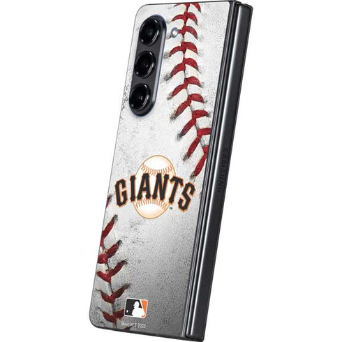 MLB San Francisco Giants Game Ball Galaxy Z Fold5 5G Skin