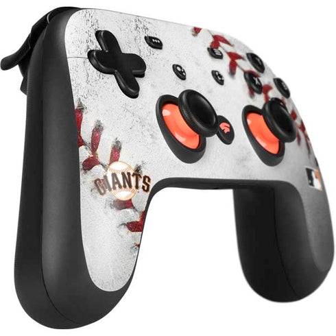 MLB San Francisco Giants Game Ball Google Stadia Controller Skin