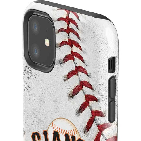 MLB San Francisco Giants Game Ball iPhone 11 Impact Case