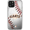 MLB San Francisco Giants Game Ball iPhone 11 Pro Clear Case