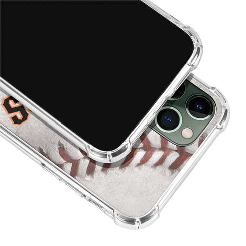 MLB San Francisco Giants Game Ball iPhone 11 Pro Max Clear Case
