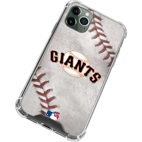 MLB San Francisco Giants Game Ball iPhone 11 Pro Max Clear Case