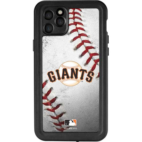 MLB San Francisco Giants Game Ball iPhone 11 Pro Max Waterproof Case