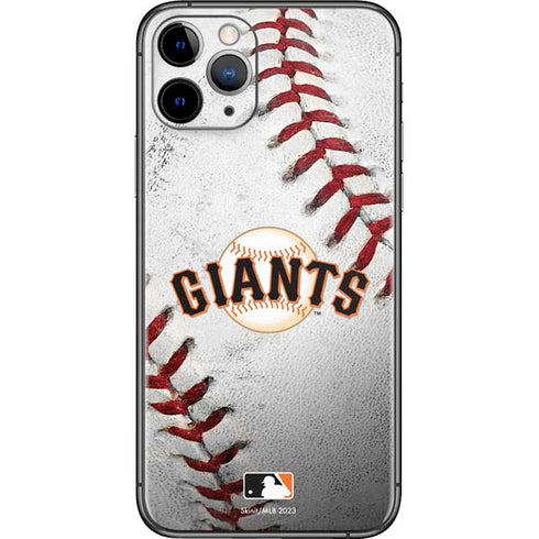 MLB San Francisco Giants Game Ball iPhone 11 Pro Skin