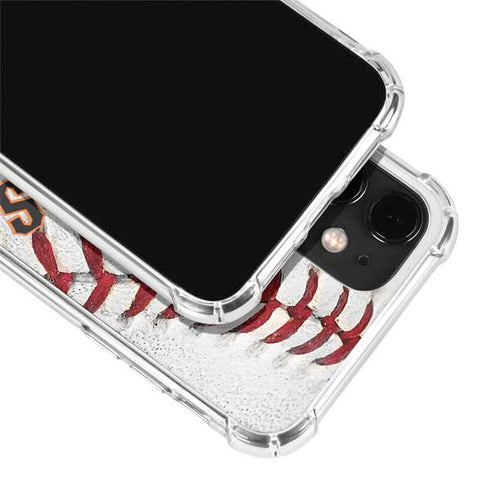 MLB San Francisco Giants Game Ball iPhone 12 Mini Clear Case