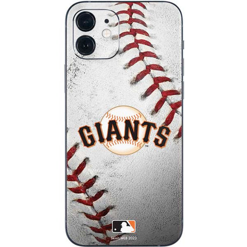 MLB San Francisco Giants Game Ball iPhone 12 Mini Skin