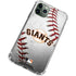 MLB San Francisco Giants Game Ball iPhone 12 Pro Clear Case