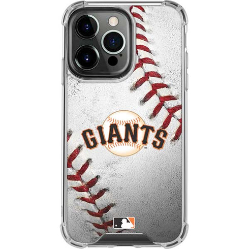 MLB San Francisco Giants Game Ball iPhone 13 Pro Clear Case