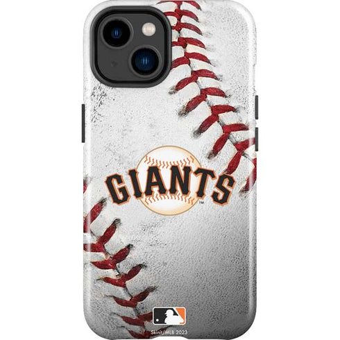 MLB San Francisco Giants Game Ball iPhone 14 Plus Impact Case