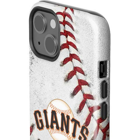 MLB San Francisco Giants Game Ball iPhone 15 Plus Impact Case