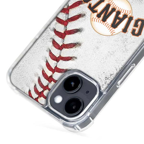 MLB San Francisco Giants Game Ball iPhone 15 Plus MagSafe Case