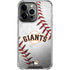MLB San Francisco Giants Game Ball iPhone 15 Pro Clear Case