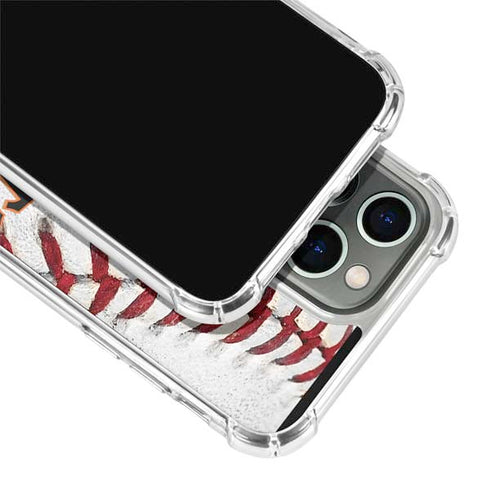 MLB San Francisco Giants Game Ball iPhone 14 Pro Clear Case