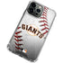 MLB San Francisco Giants Game Ball iPhone 14 Pro Clear Case