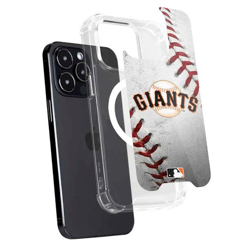 MLB San Francisco Giants Game Ball iPhone 15 Pro MagSafe Case