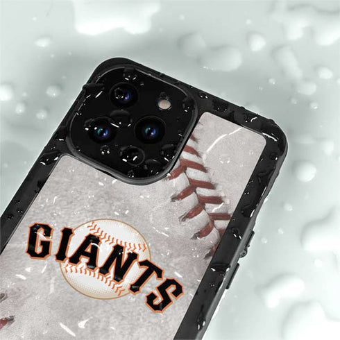 MLB San Francisco Giants Game Ball iPhone 14 Pro Max Waterproof Case