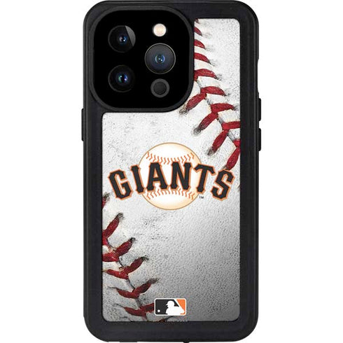 MLB San Francisco Giants Game Ball iPhone 14 Pro Waterproof Case