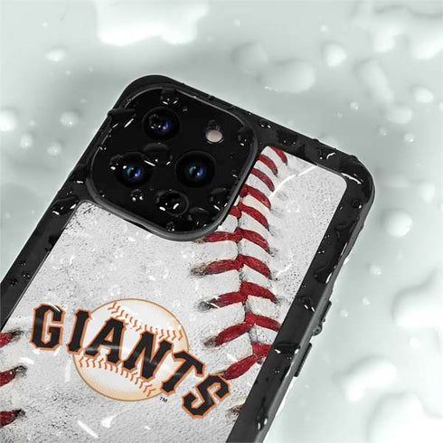 MLB San Francisco Giants Game Ball iPhone 14 Pro Waterproof Case