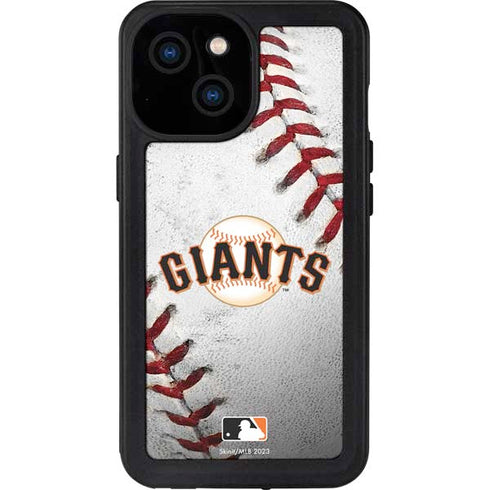 MLB San Francisco Giants Game Ball iPhone 15 Waterproof Case