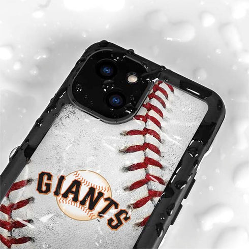 MLB San Francisco Giants Game Ball iPhone 15 Waterproof Case
