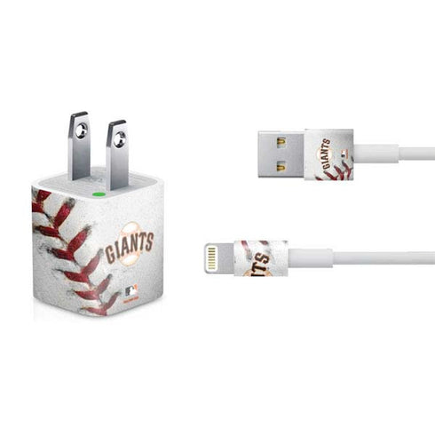 MLB San Francisco Giants Game Ball iPhone Charger (5W USB) Skin