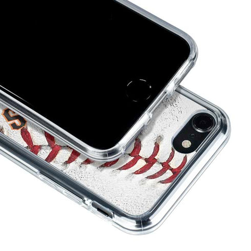 MLB San Francisco Giants Game Ball iPhone SE (2nd & 3rd Gen) Clear Case