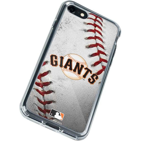 MLB San Francisco Giants Game Ball iPhone SE (2nd & 3rd Gen) Clear Case