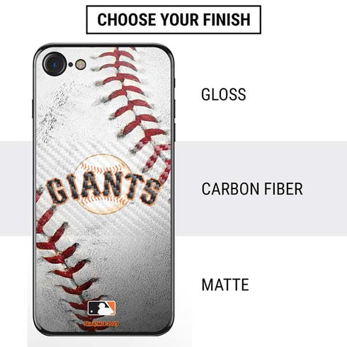 MLB San Francisco Giants Game Ball iPhone SE (2nd & 3rd Gen) Skin