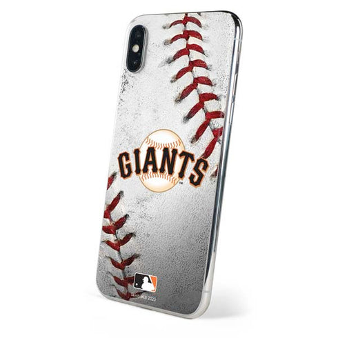 MLB San Francisco Giants Game Ball iPhone XS Skin
