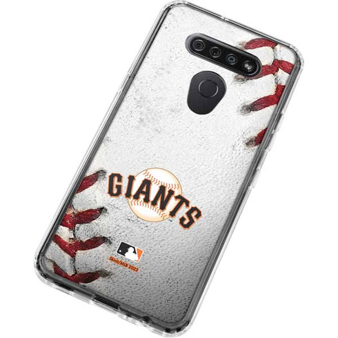 MLB San Francisco Giants Game Ball LG K51/Q51 Clear Case