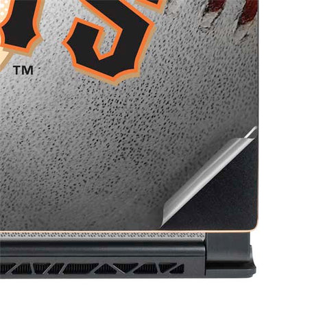 MLB San Francisco Giants Game Ball MSI GS65 Stealth Laptop Skin