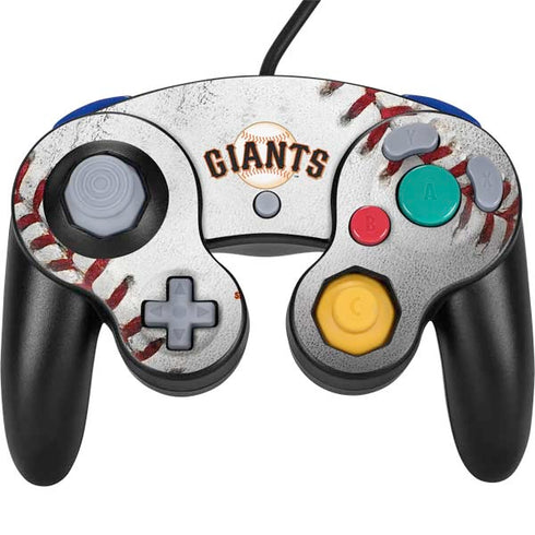 MLB San Francisco Giants Game Ball Nintendo GameCube Controller Skin