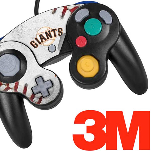 MLB San Francisco Giants Game Ball Nintendo GameCube Controller Skin